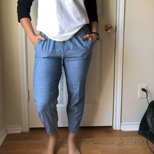 JCrew comfy cotton pants